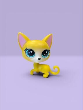 Littlest Pet Shop Cat Figure #3-186 LPS